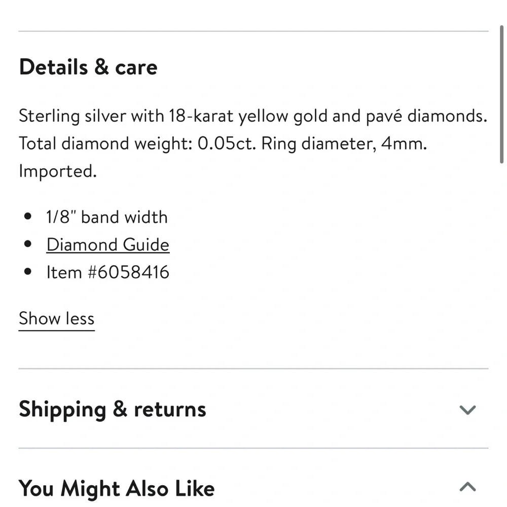 David Yurman petite Helena wrap ring 18k yellow gold and diamonds - Picture 3 of 7